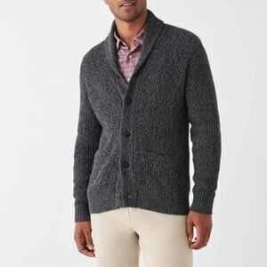 Faherty marled Cotton / Cashmere Cardigan